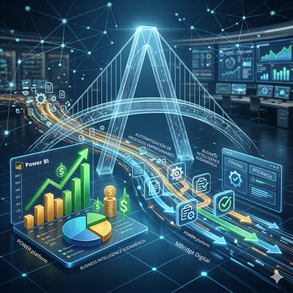 Guía experta para directivos sobre cómo la automatización de procesos y Business Intelligence con Power BI reducen costos y optimizan la eficiencia operativa.